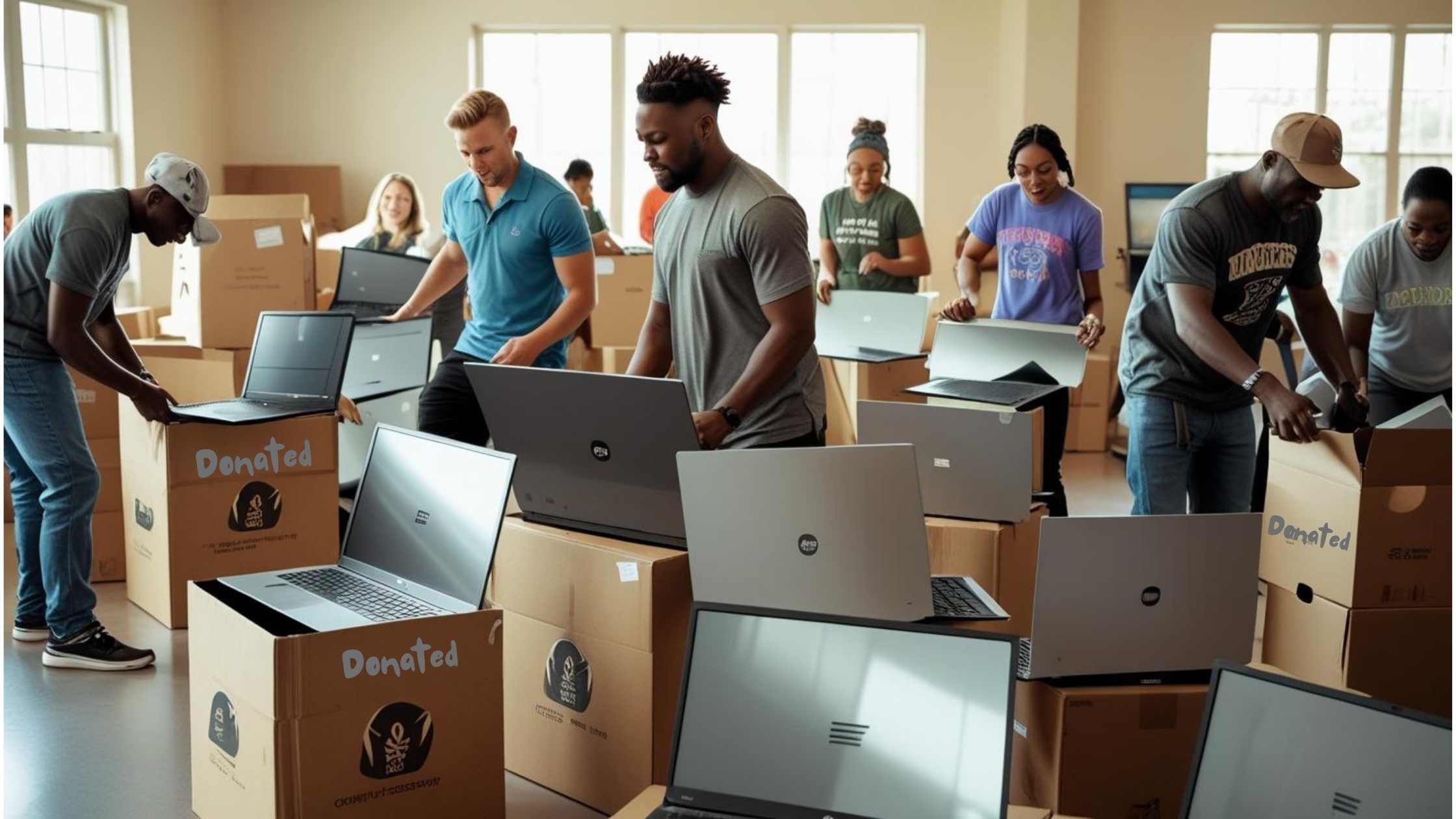 Donated Tech to nonprofits