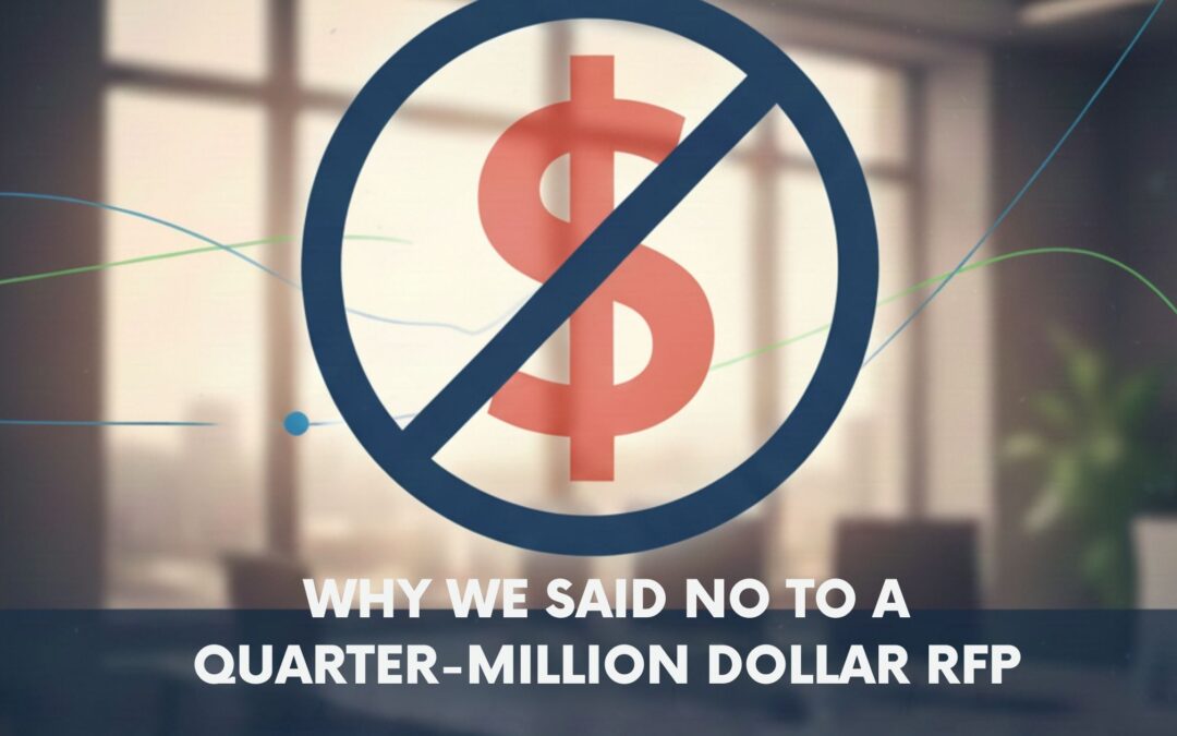 Why We Said No to a $250K RFP: Strategic IT for Canadian SMBs