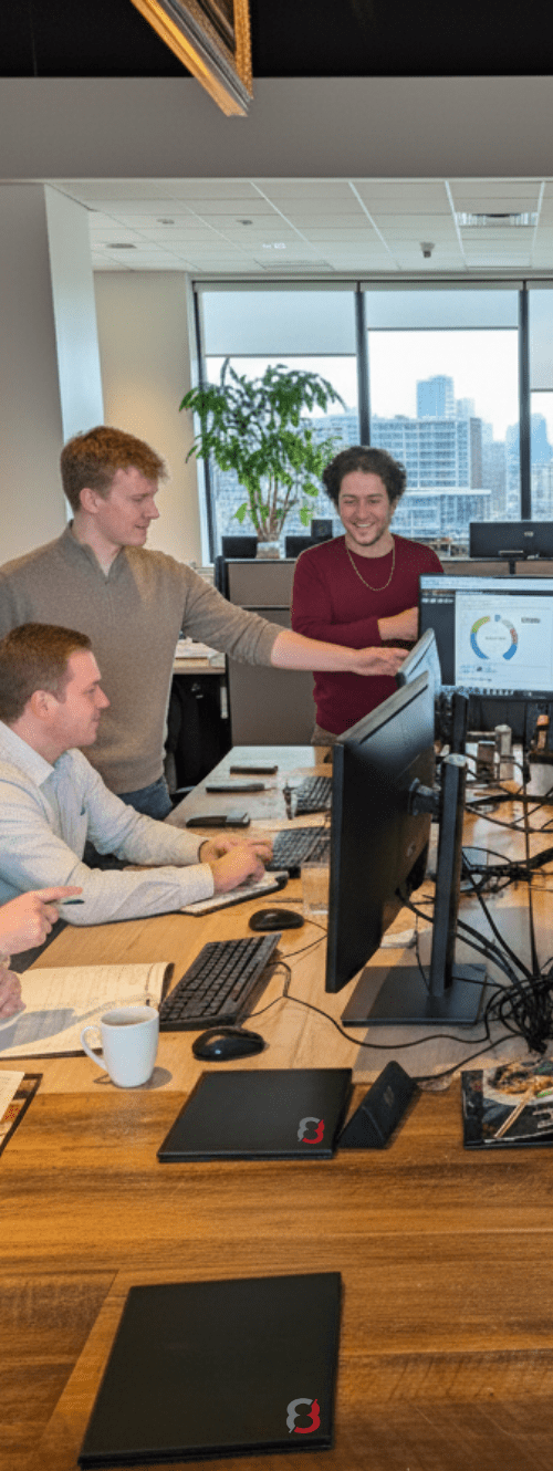 Team of friendly IT Professionals